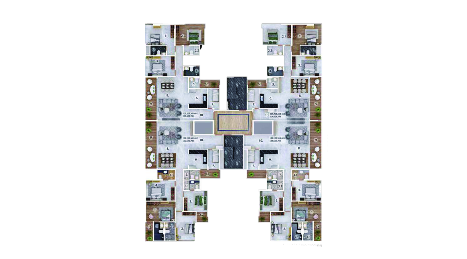 64-Hill-Typical-Floor-Plan